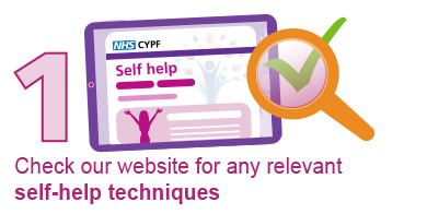 Check our website for any relevant self-help techniques