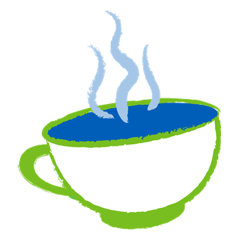 Illustration of a cup of tea