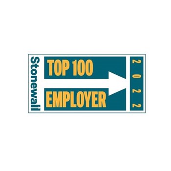 Stonewall Top 100 Employer logo