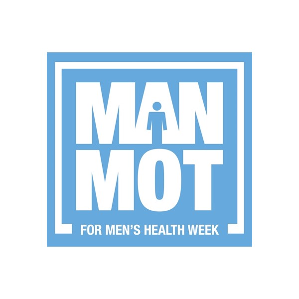 Logo for Man MOT for Men's Health Week