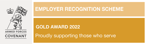 Gold Defence Employer Recognition Scheme Award Graphic