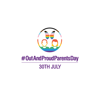 Out and Proud Parents Day 2022 logo