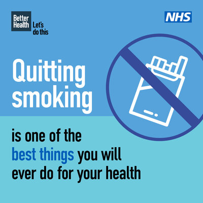 Quitting smoking is one of the best things you will ever do for your health