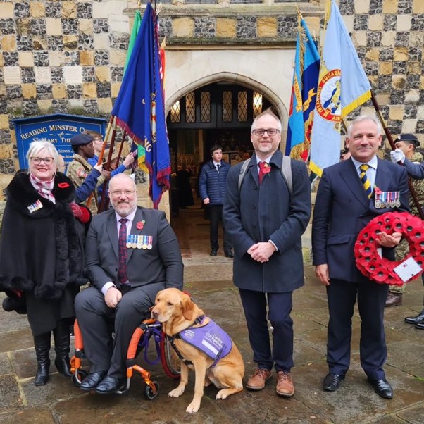 Berkshire Healthcare staff at the Service of Remembrance