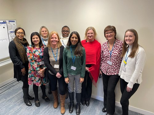 MHICS Wokingham team posing for a photo