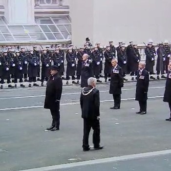 Baldev Sian at the National Service of Remembrance