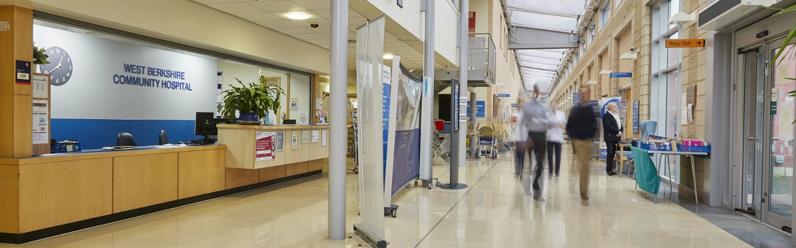 Image of West Berkshire Community Hospital entrance