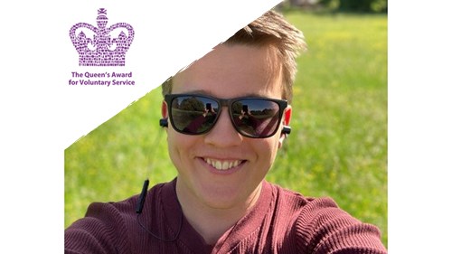 Sam - one of our volunteers
