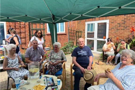 Slough Secret Garden Sitting Together