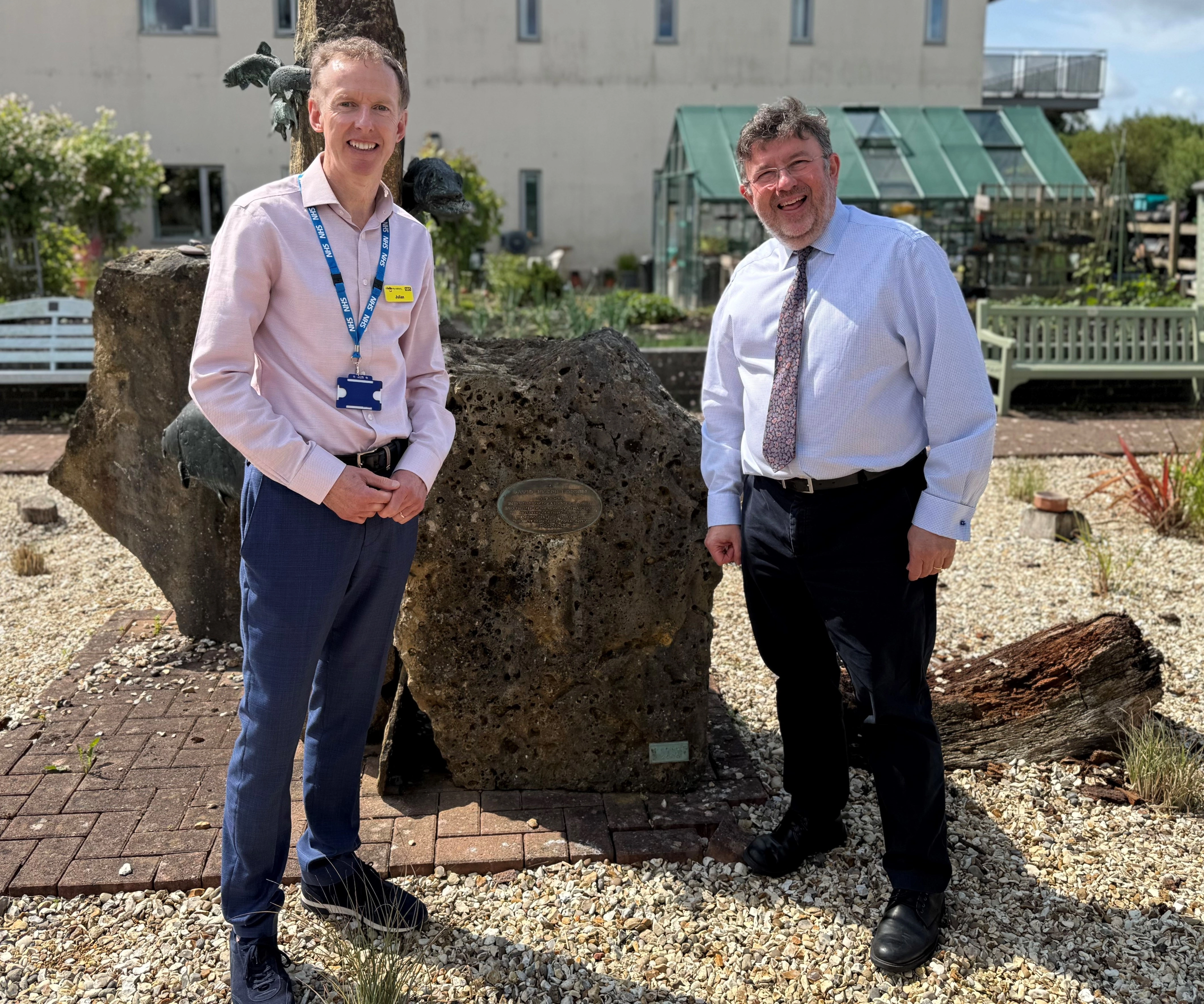 Julian Emms, Chief Exec of Berkshire Healthcare, and Chris Hopson, the Chief Strategy Officer for NHS England