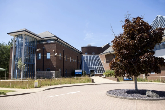 Entrance to Erlegh House in Reading